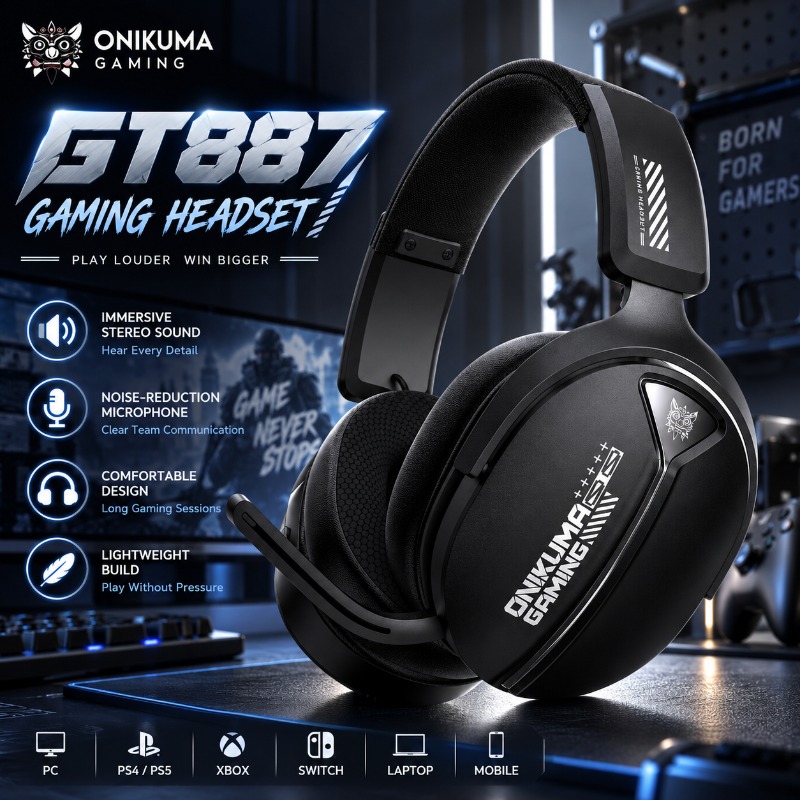 Pc Gaming Apple - Fone de Ouvido Gamer Sem Fio