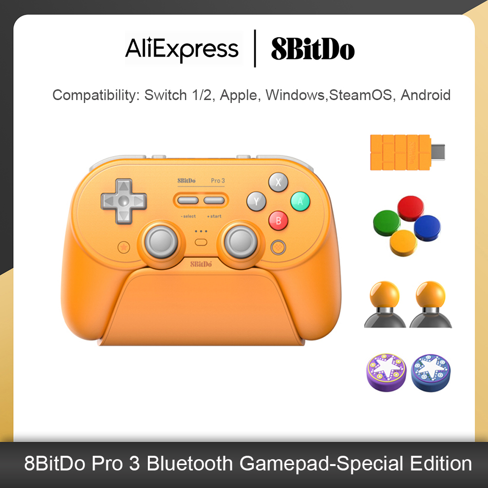 Pc Gaming Apple - Controlador de jogos Bluetooth 8BitDo Pro