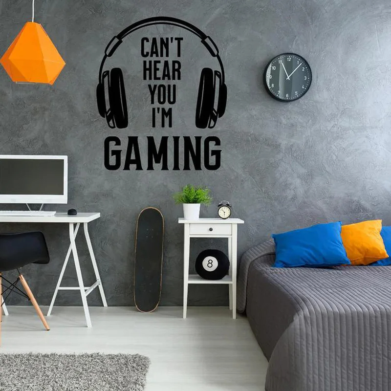 Pc Gaming Wallpaper - Video Game Cotações Decalques Decor, Adesivo