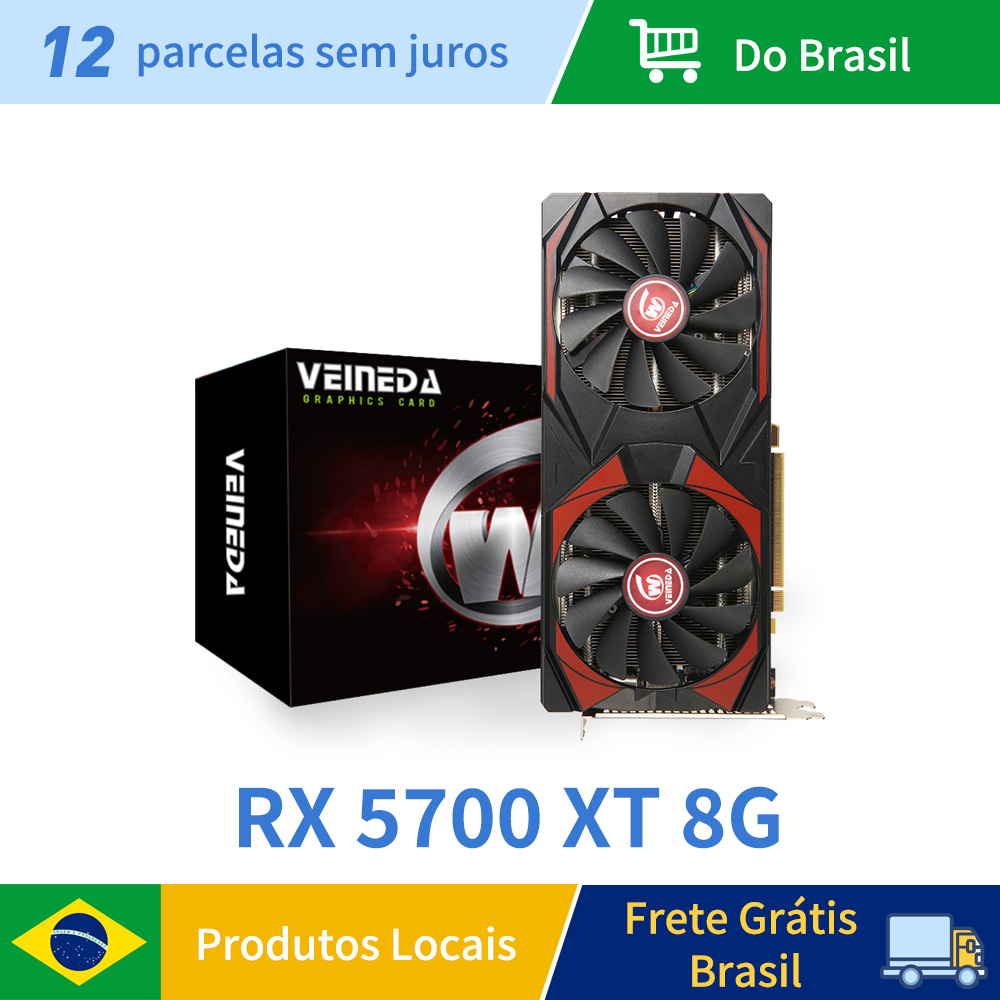 Pc Gaming Graphics Card - Veineda rx 5700xt 8gb placa gráfica