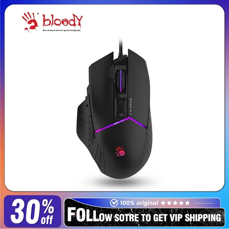 Pc Gaming X3D - A4tech sangrento w95max mouse com fio