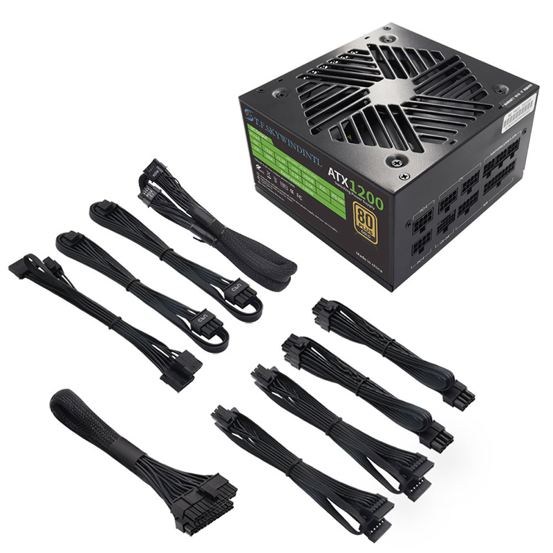 PCIE 5.0 1200W Fonte de alimen - Pc Gaming Fullset avaliação e preço