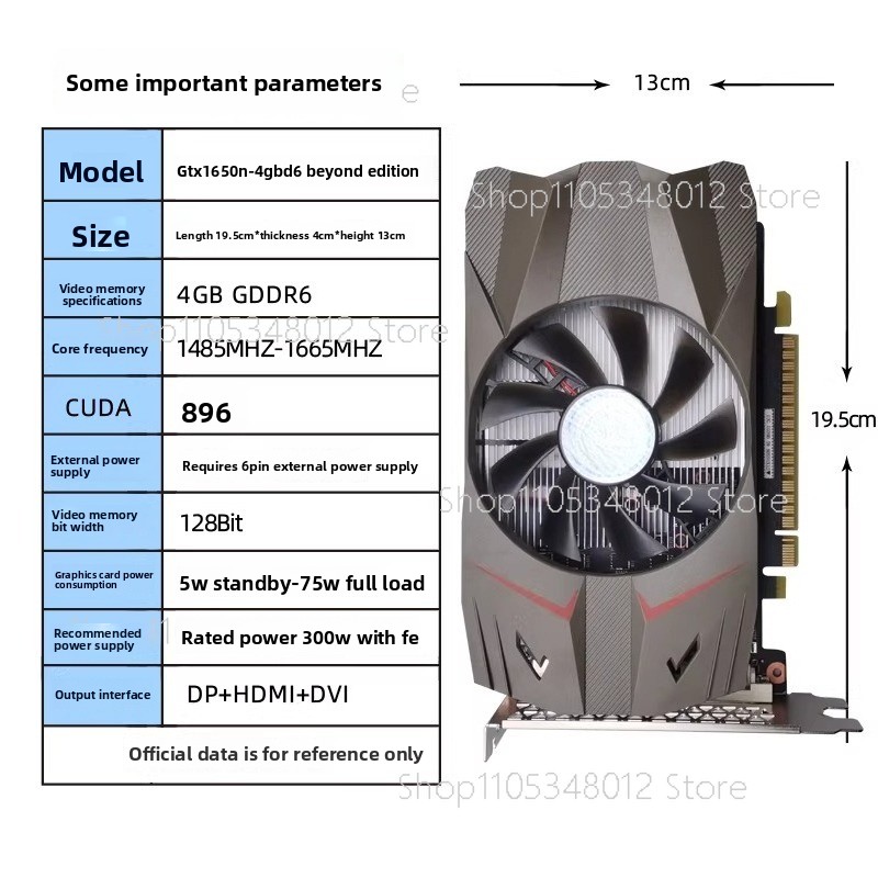 Placa de Vídeo GTX 1650 4GB pa - Pc Gaming Gtx 1650 avaliação e preço