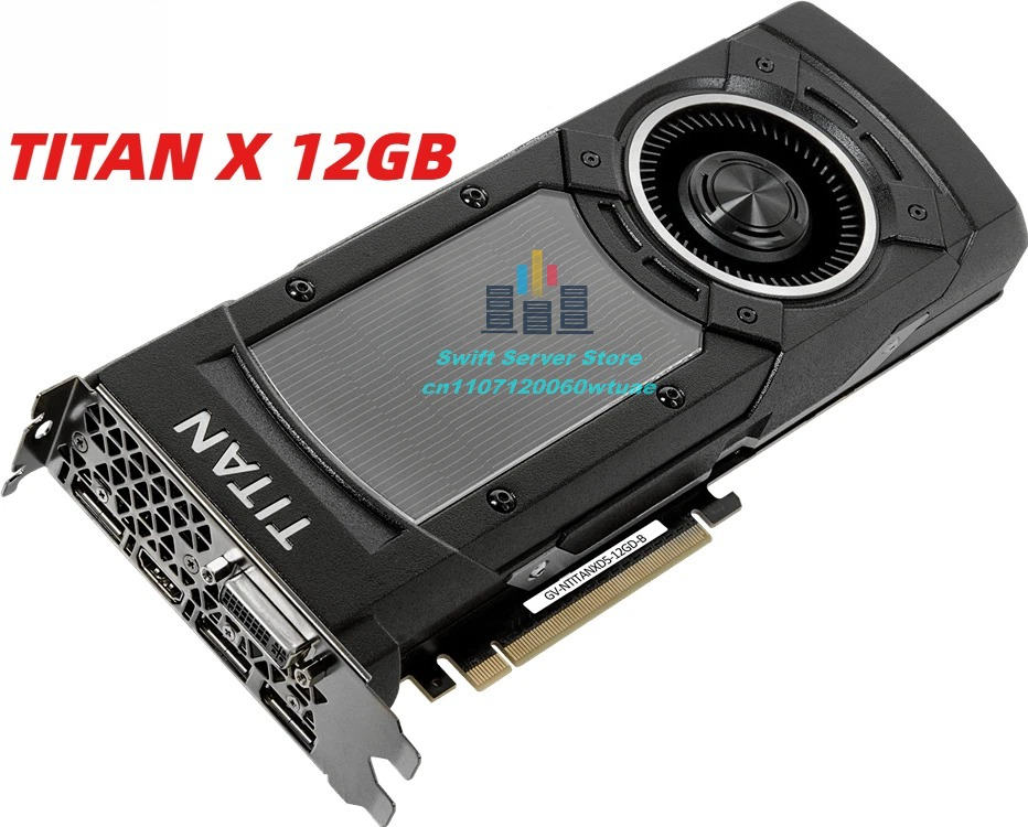Placa de Vídeo Gráfica TITAN X - Pc Gaming Graphics Card avaliação e preço