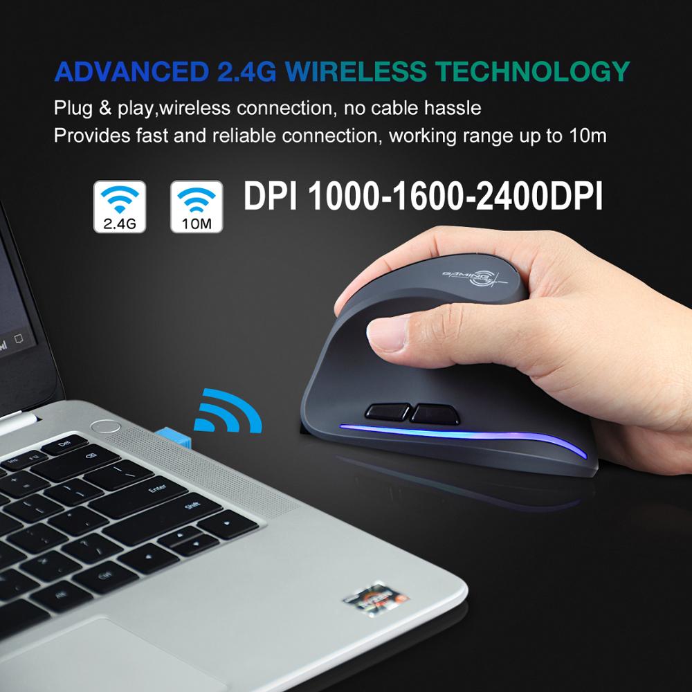 Lefon f35 mouse sem fio vertic - Pc Gaming X3D avaliação e preço