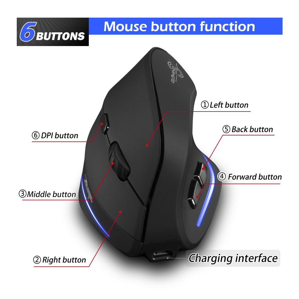 Lefon f35 mouse sem fio vertic - Pc Gaming X3D avaliação e preço