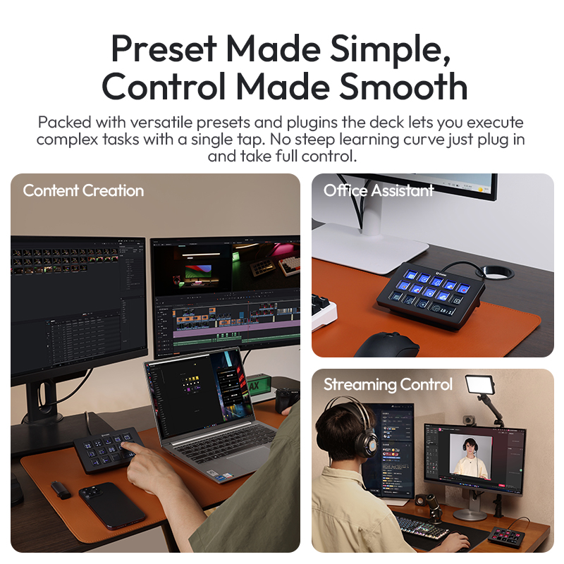 Controlador de Streaming Ulanz - Stream Deck avaliação e preço