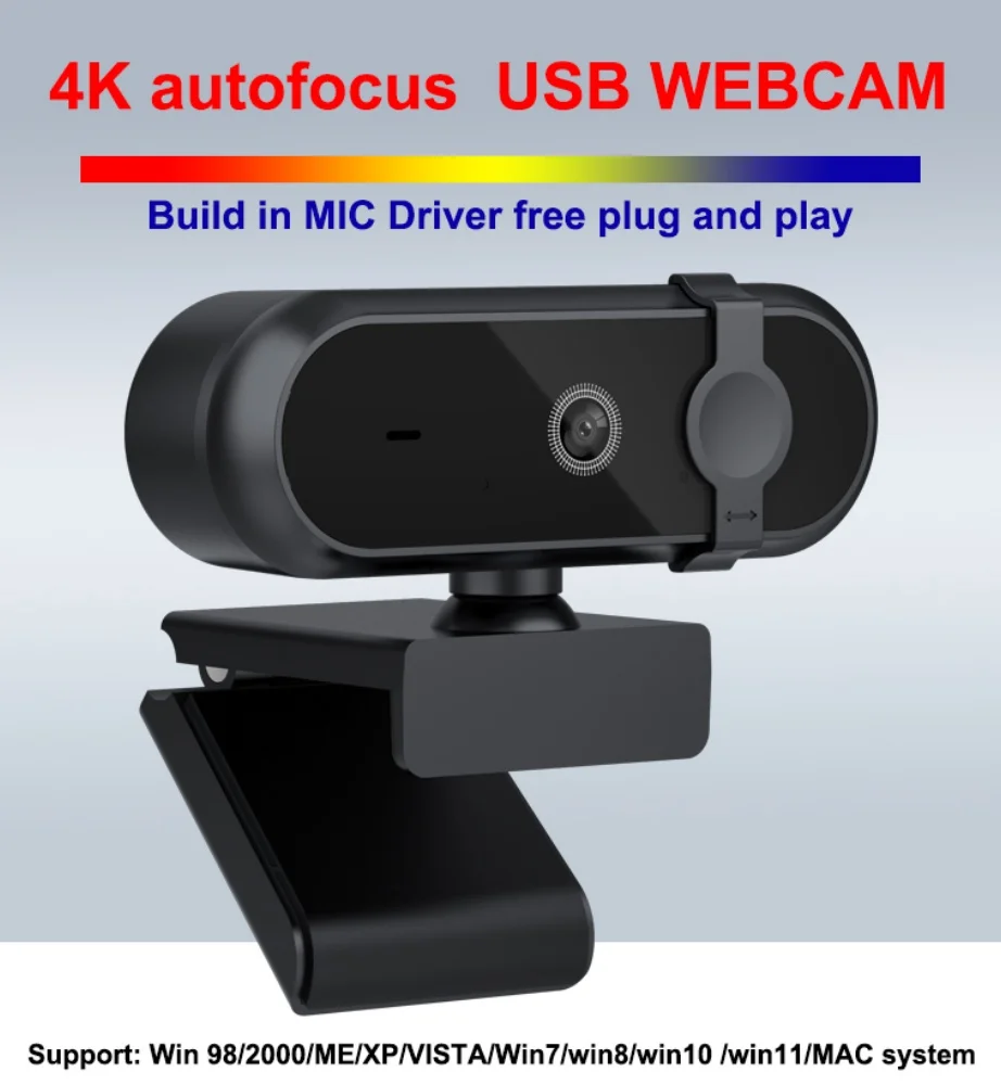 Webcam autofoucs 4k 2k, 30fps, - Pc Gaming Fullset avaliação e preço