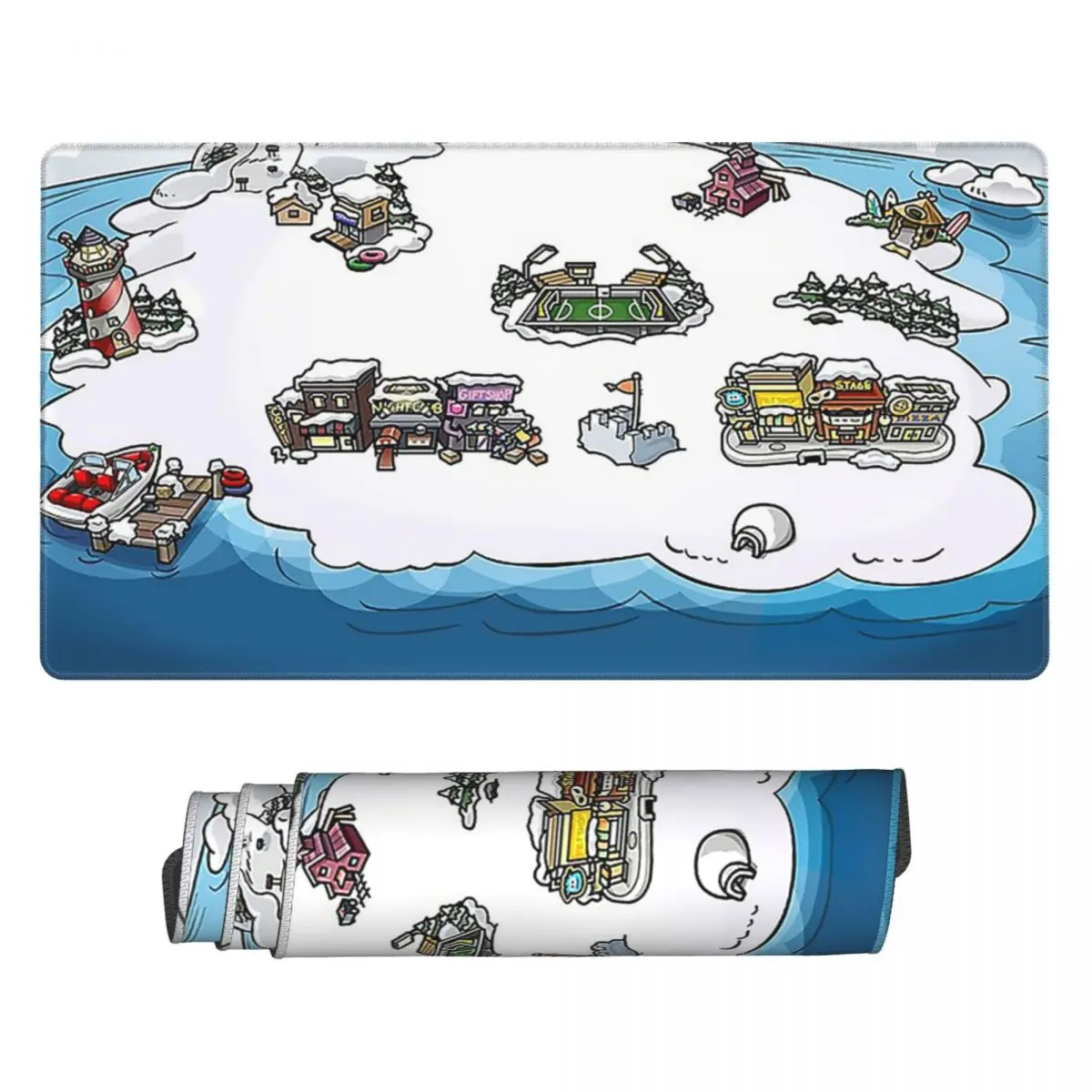 Grande Mouse Pad Mapa do Club  - Pc Gaming Club avaliação e preço