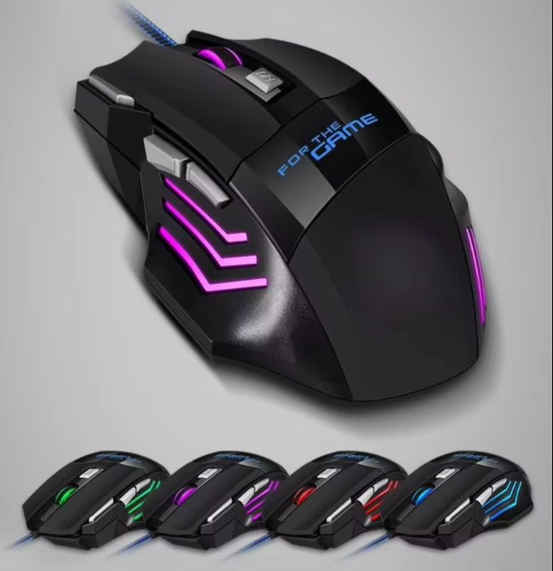 Mouse Óptico Gamer com Fio, Re - Pc Gaming X3D avaliação e preço