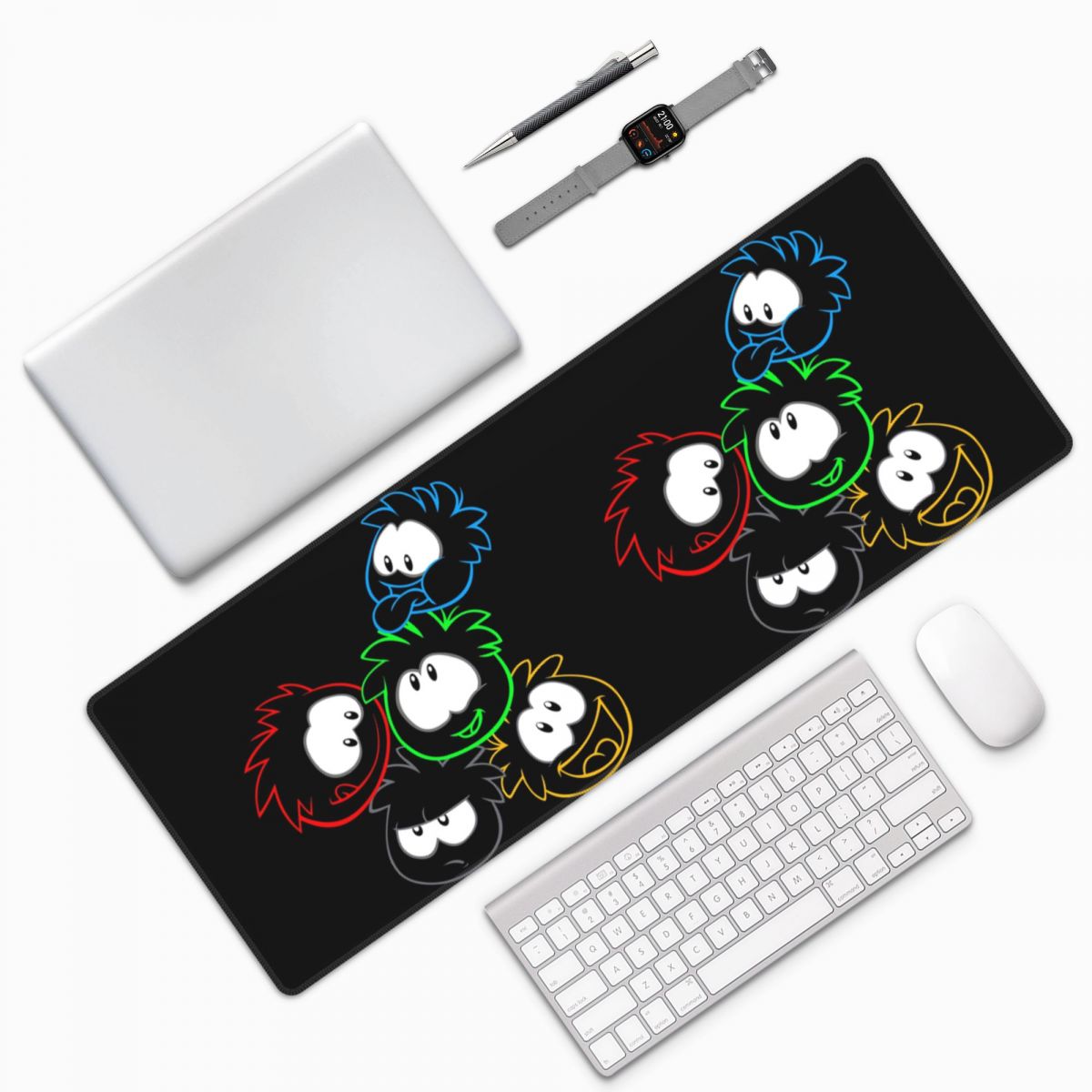 Mouse Pad Grande Club Penguin  - Pc Gaming Club avaliação e preço