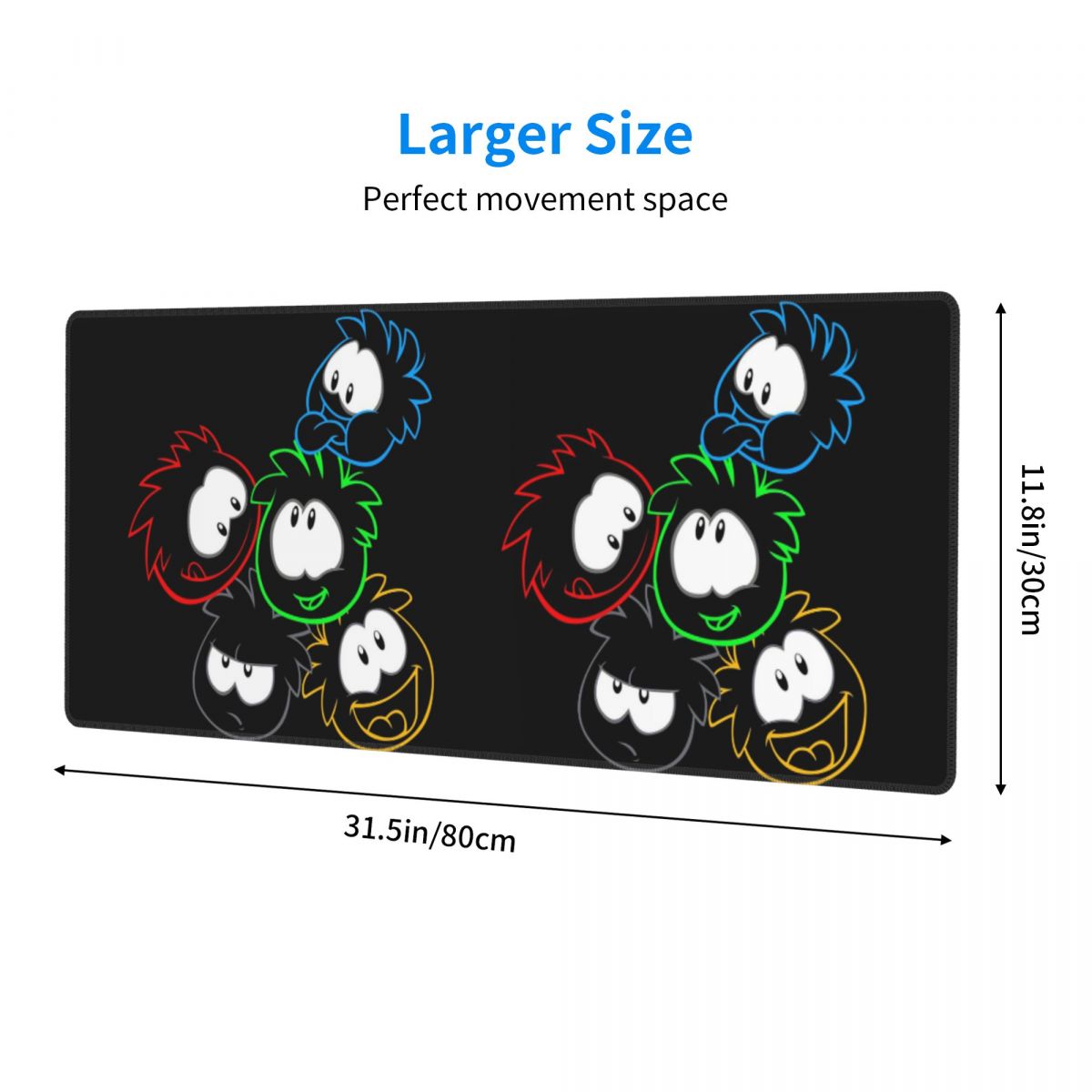Mouse Pad Grande Club Penguin  - Pc Gaming Club avaliação e preço
