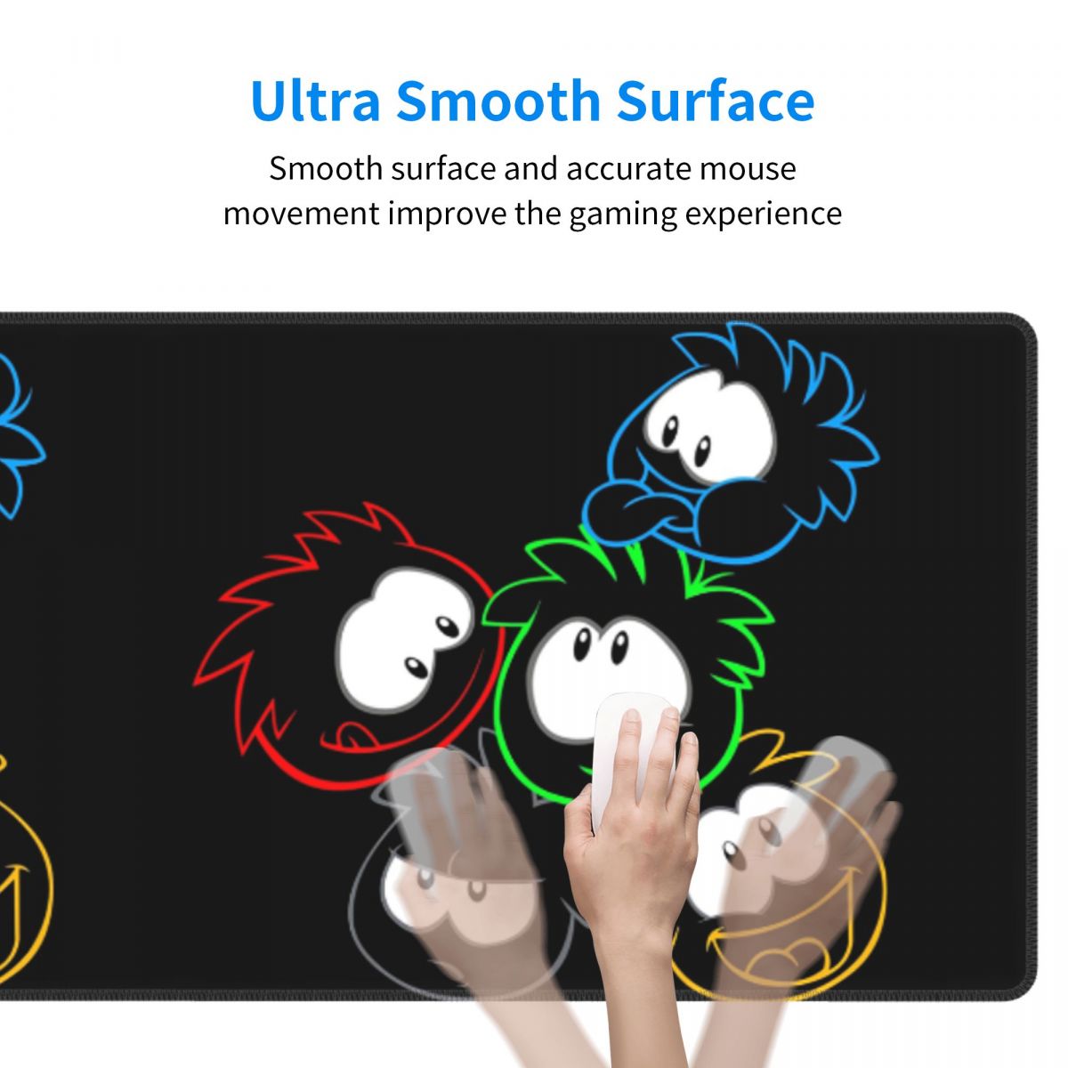 Mouse Pad Grande Club Penguin  - Pc Gaming Club avaliação e preço