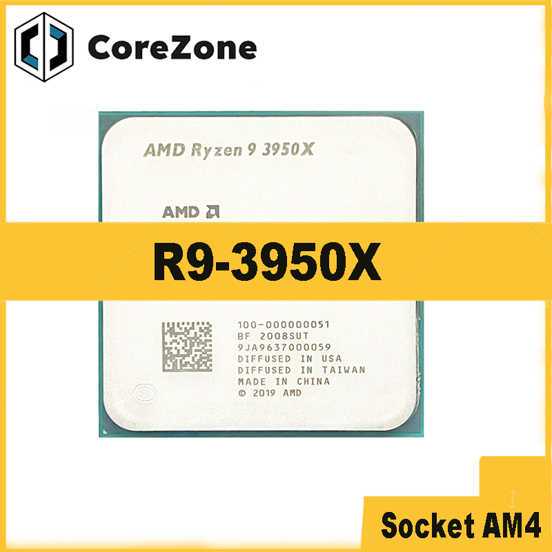 Processador Ryzen 9 3950X R9 3 - Amd Cpu Ryzen 9 avaliação e preço