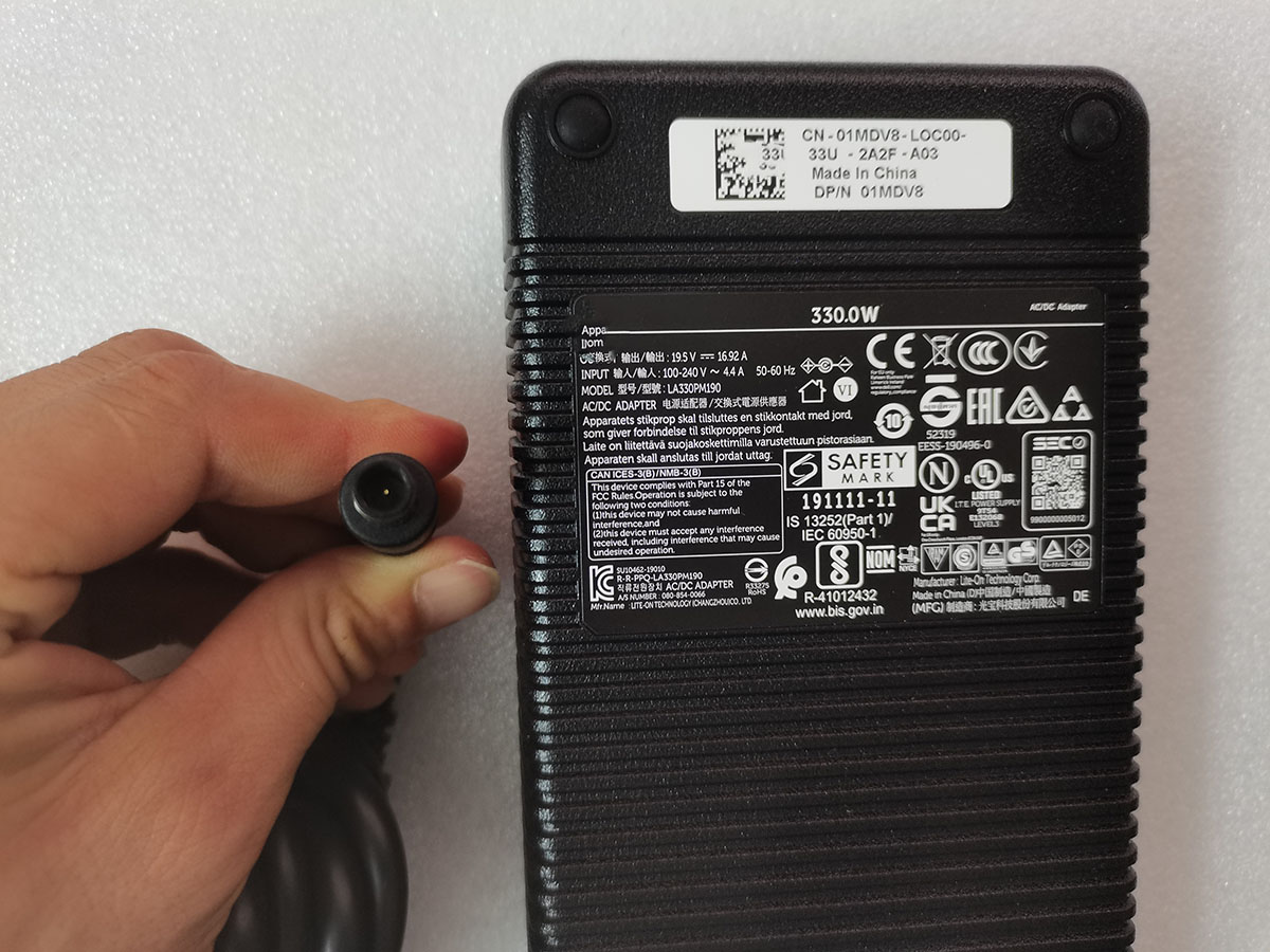 NOVO Adaptador AC Original 330 - Pc Gaming Dell Alienware avaliação e preço