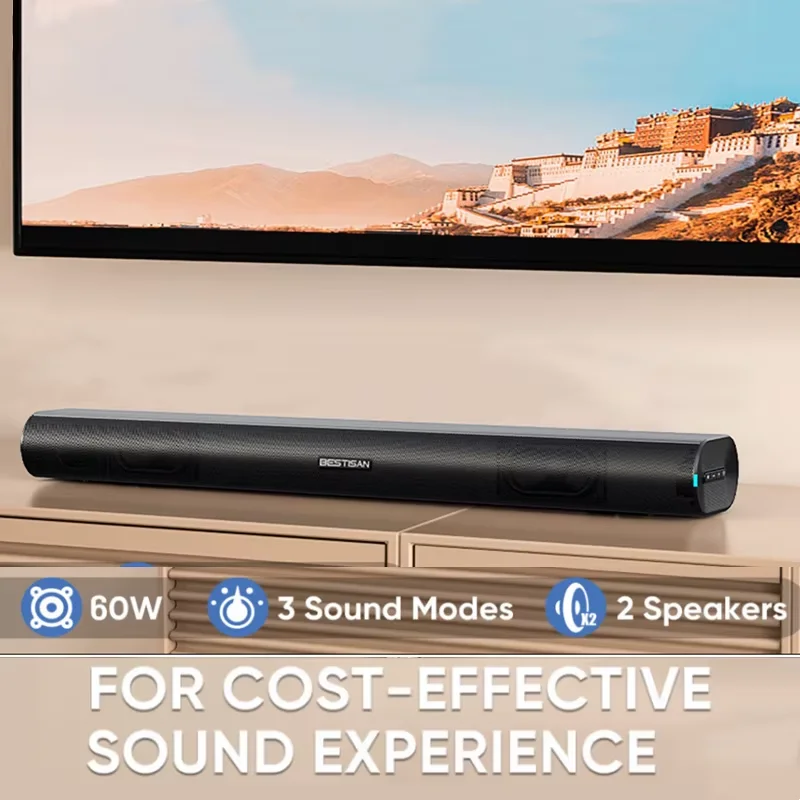 Barras de Som de 60W para TV c - Pc Gaming Apple avaliação e preço