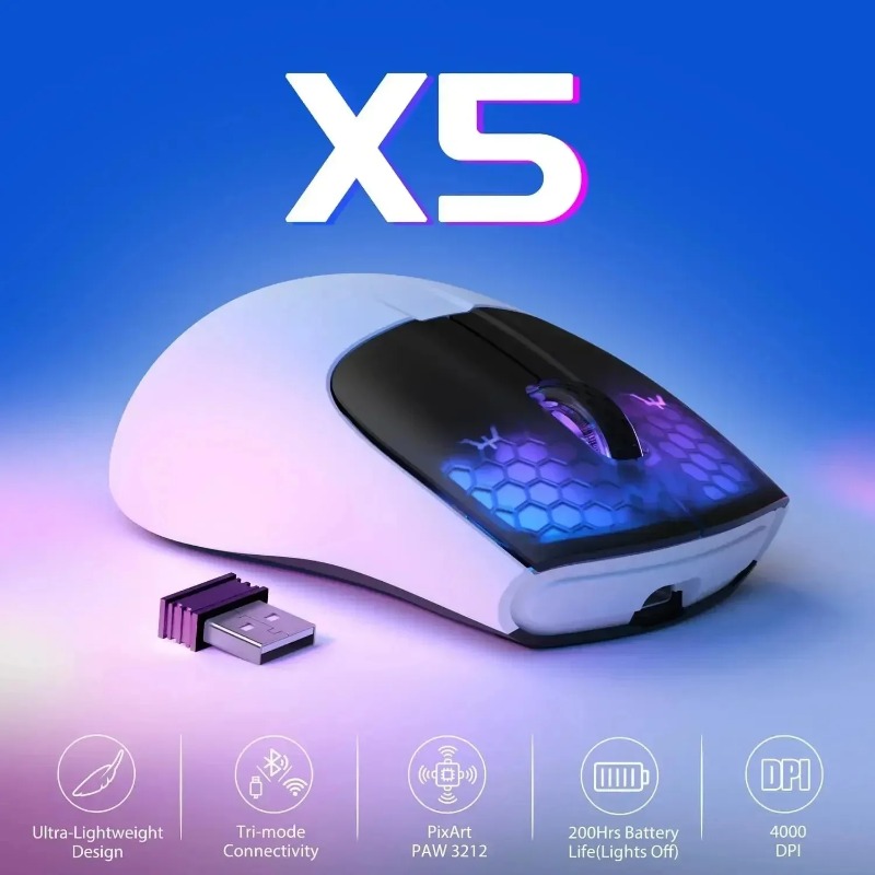 Mouse Gamer Sem Fio ATTACK SHA - Pc Gaming X3D avaliação e preço