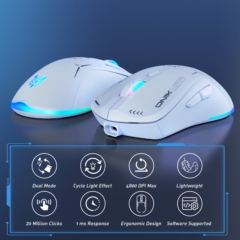 Mouse Gamer Sem Fio/Com Fio ON - Pc Gaming X3D avaliação e preço